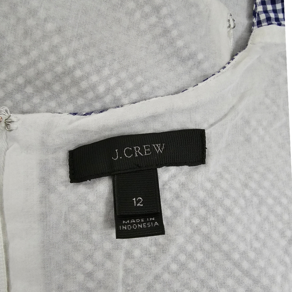 J. Crew Gingham Dress - Picture 8 of 9